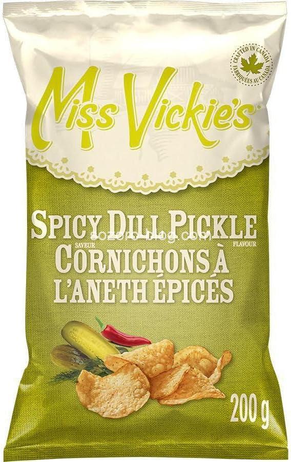 Miss Vickie's (ミスヴィッキーズ)というカナダのお菓子の紹介画像