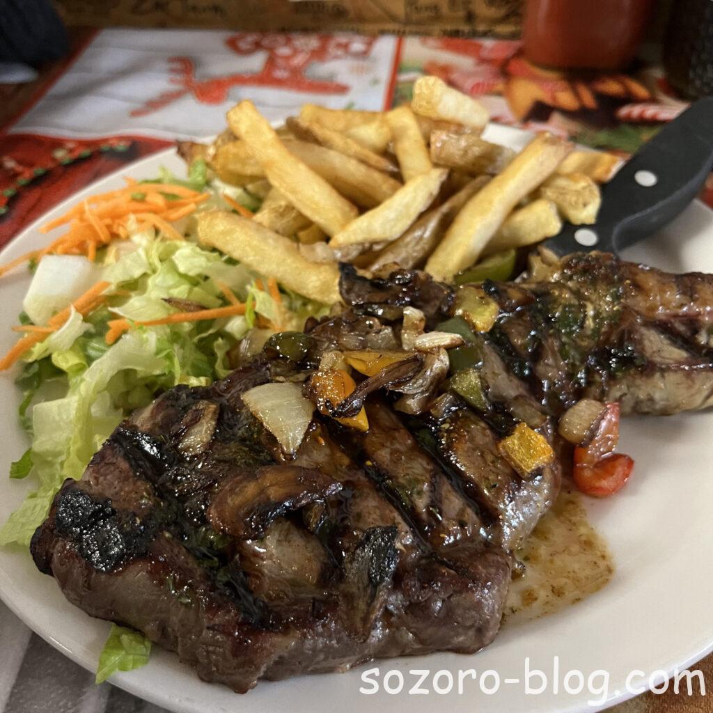 Bullock's Bistroのバッファロー・ステーキ