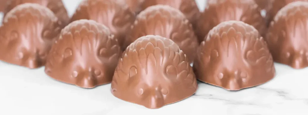 "ハリネズミ" チョコレート